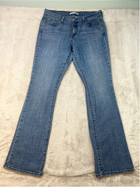 Vintage Levis 515 Boot Cut Jeans Womens Size 10 Flare Cotton Blue Denim